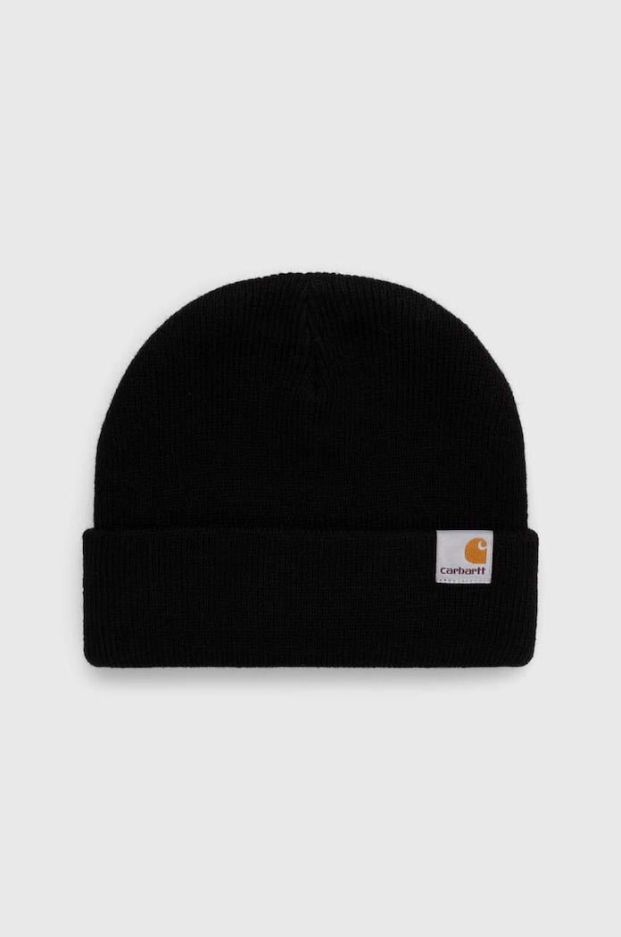 Carhartt WIP czapka Stratus Hat Low gładkie czarny I025741.89XX