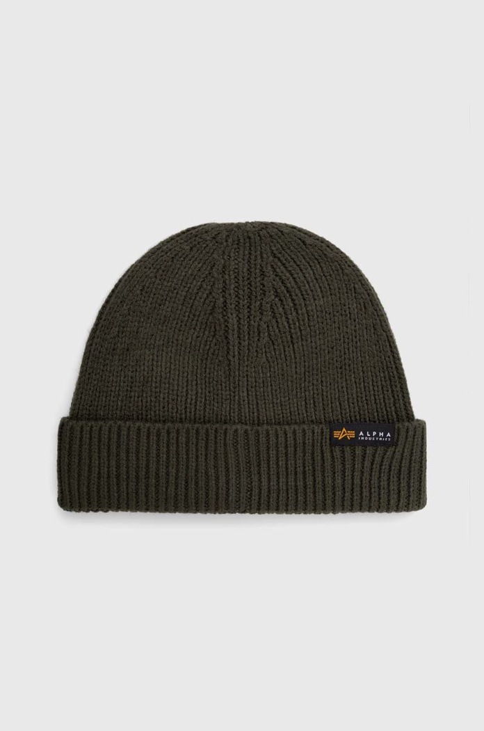 Čepice Alpha Industries Dockers Beanie tenká zelená 138905.142