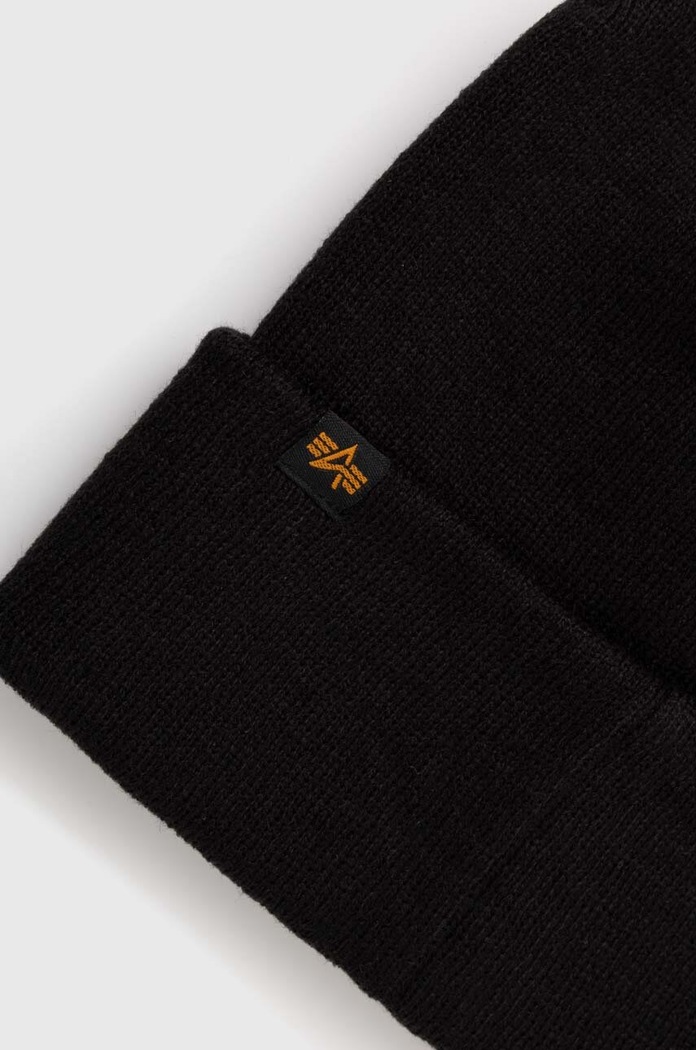 Akcesoria Alpha Industries czapka 3D Beanie 168910.583 czarny