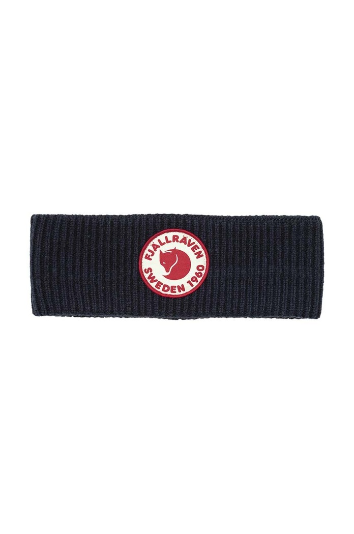 Аксесоари Fjallraven Вълнена лента за глава Fjallraven 1960 Logo F87082.555 тъмносин