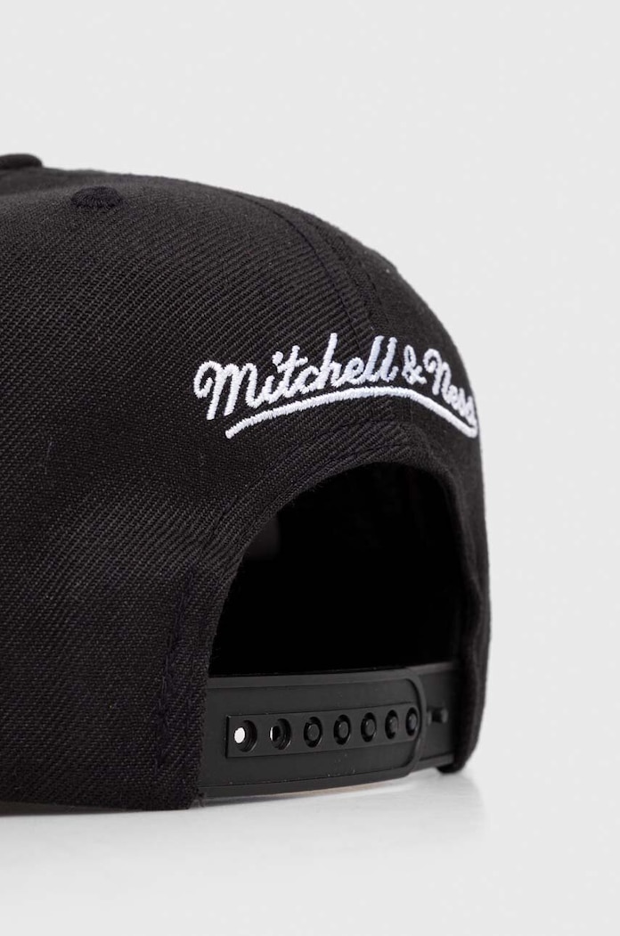 Doplňky Čepice s vlněnou směsí Mitchell&Ness HHSS1077.CBUYYPPPBLCK černá