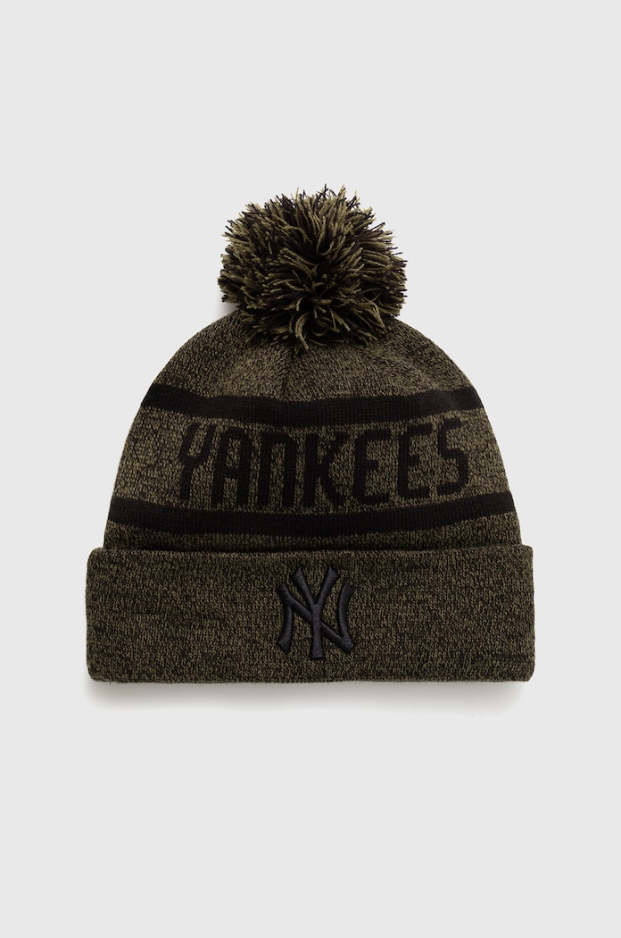 New Era czapka z domieszką wełny z domieszką wełny zielony 60424796