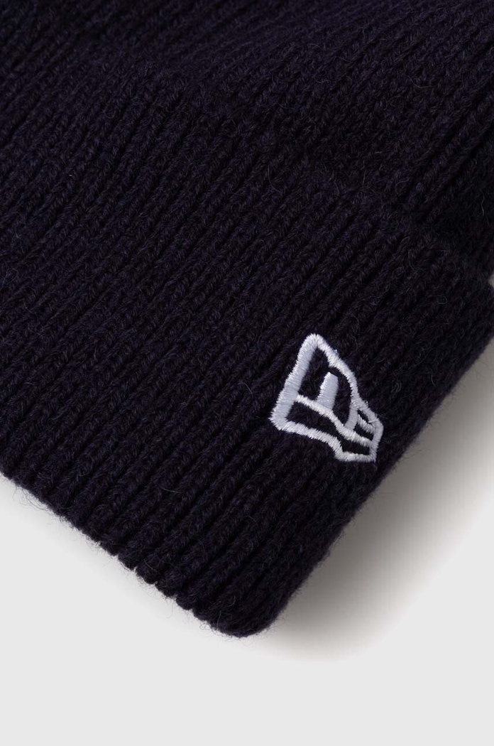 Doplňky Čepice z vlněné směsi New Era 60424813 námořnická modř