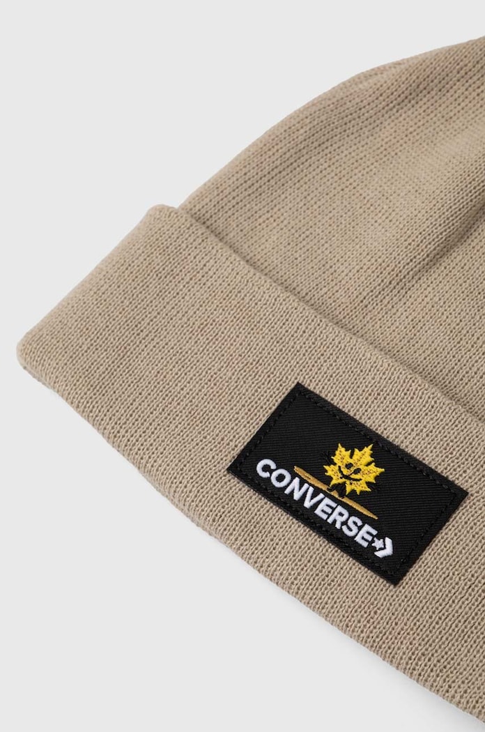 Converse czapka 10026112.A02 beżowy AW23