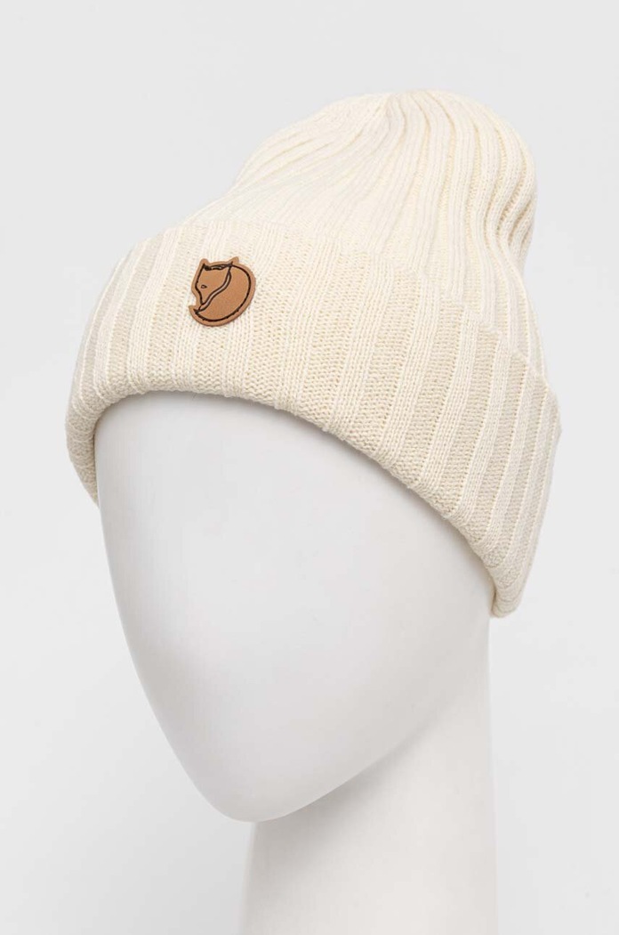 Akcesoria Fjallraven czapka Byron F77388 biały