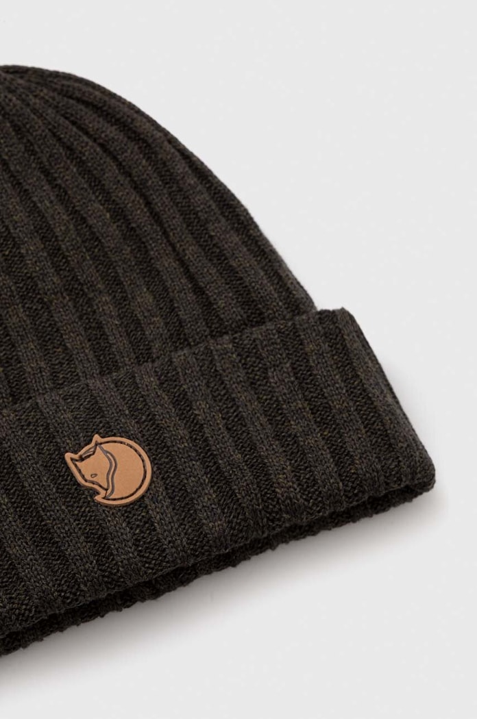 Akcesoria Fjallraven Czapka Byron F77388 zielony
