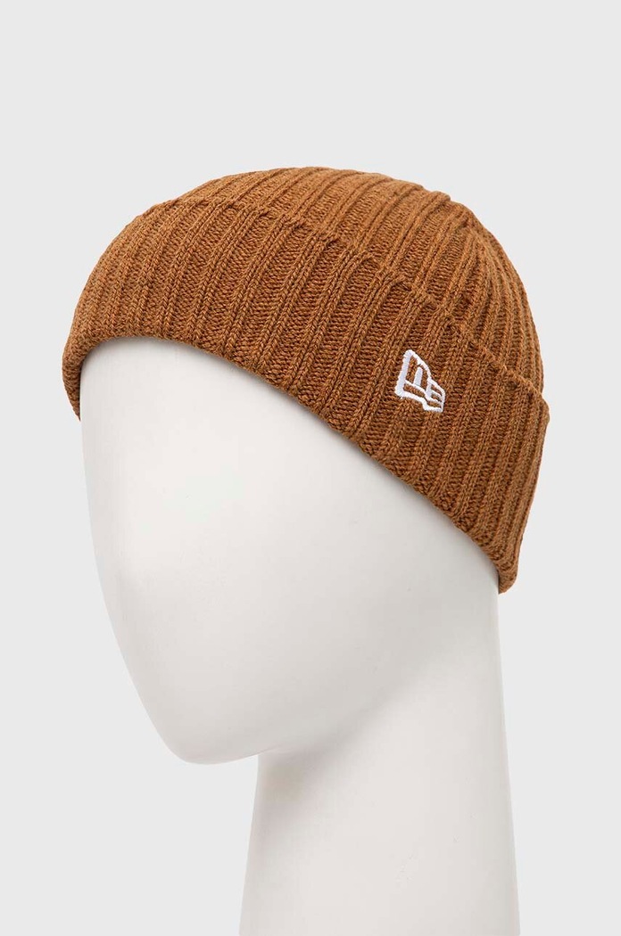 New Era czapka Cuff Beanie 60364240 brązowy AW23