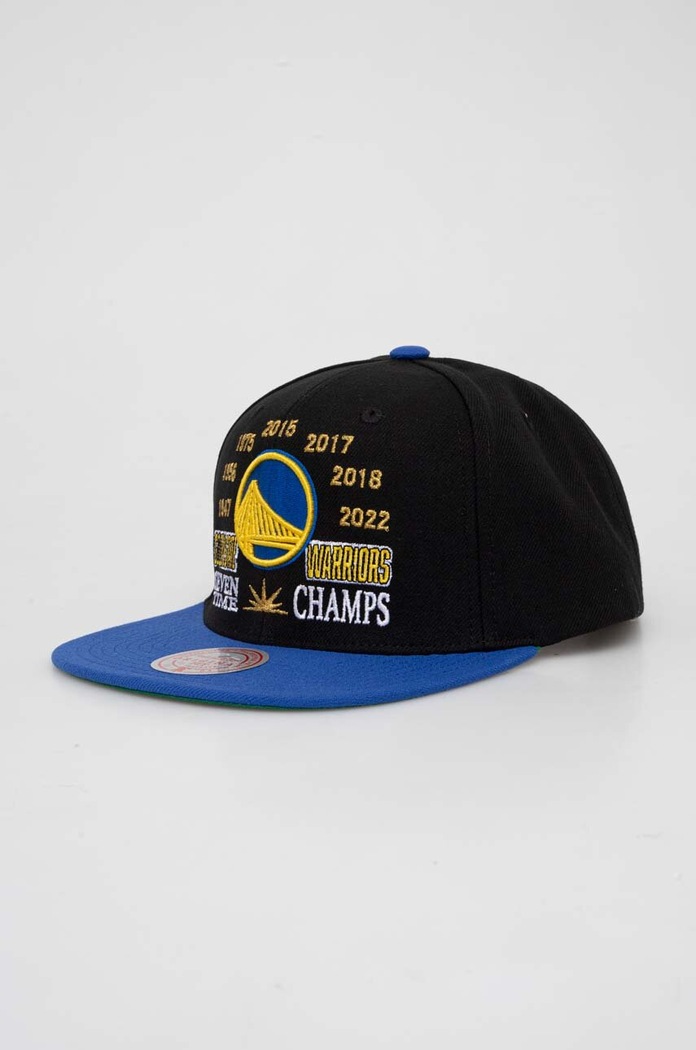 Kšiltovka Mitchell&Ness nášivka černá HHSS6269.GSWYYPPPBLCK