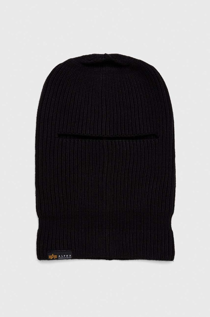 Alpha Industries mască Label negru 138901.03