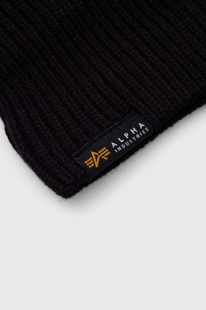 Accesorii Alpha Industries mască Label 138901.03 negru