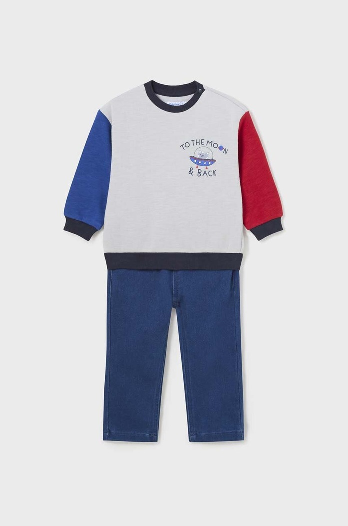 Mayoral compleu bebe 2542.3C.Baby.9BYX rosu