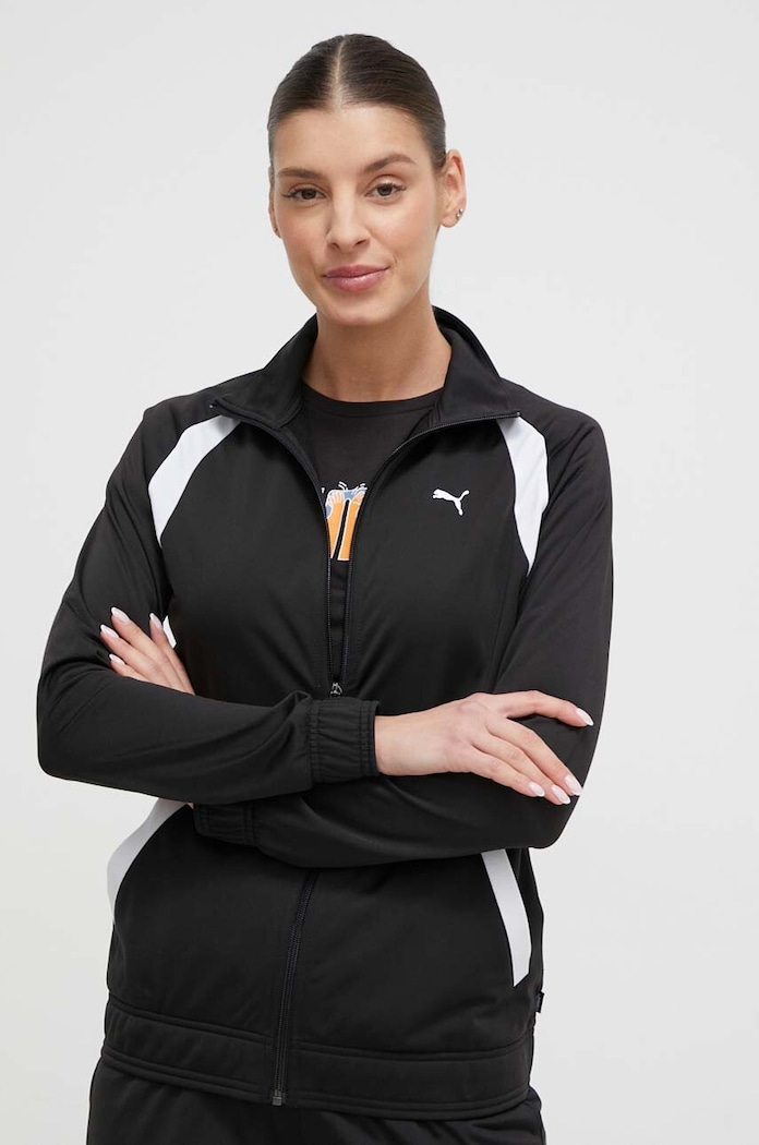 Puma trening tricotaj negru 675234