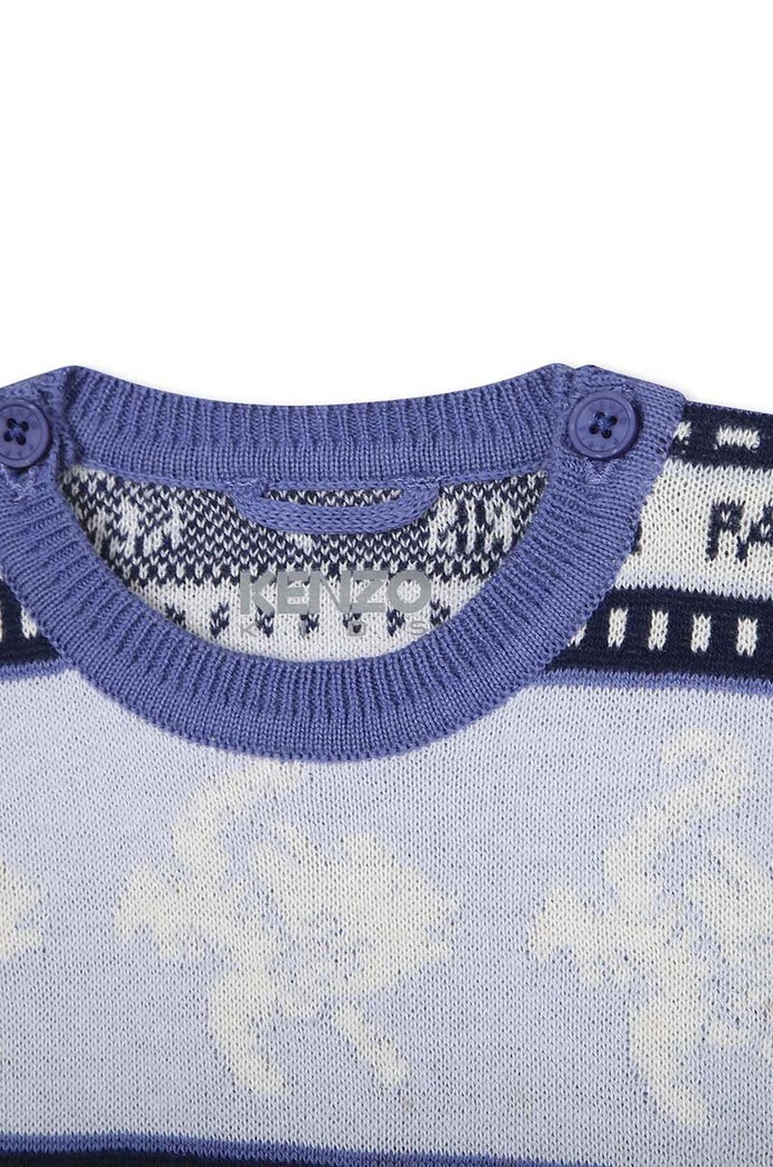 Комплект за бебета Kenzo Kids K98135 син