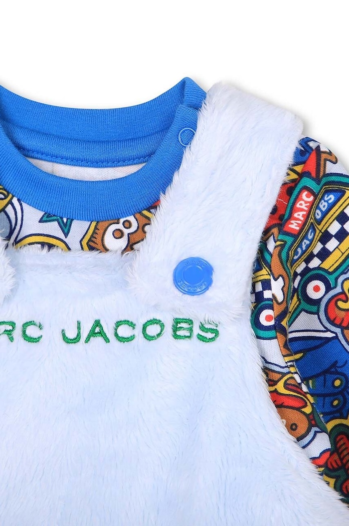 Chłopiec Marc Jacobs komplet niemowlęcy W98171.54.81 niebieski