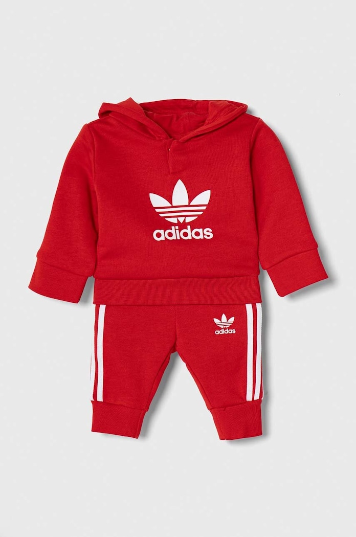 adidas Originals komplet lounge aplikacja czerwony IB8631