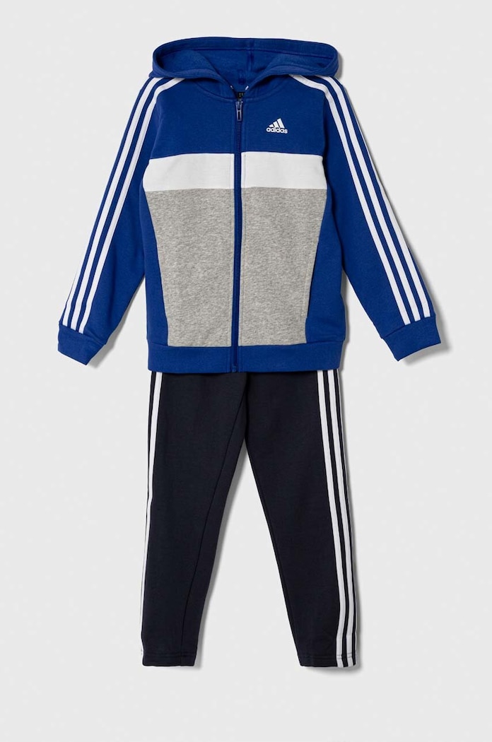 Dětská tepláková souprava adidas nášivka modrá IJ8805