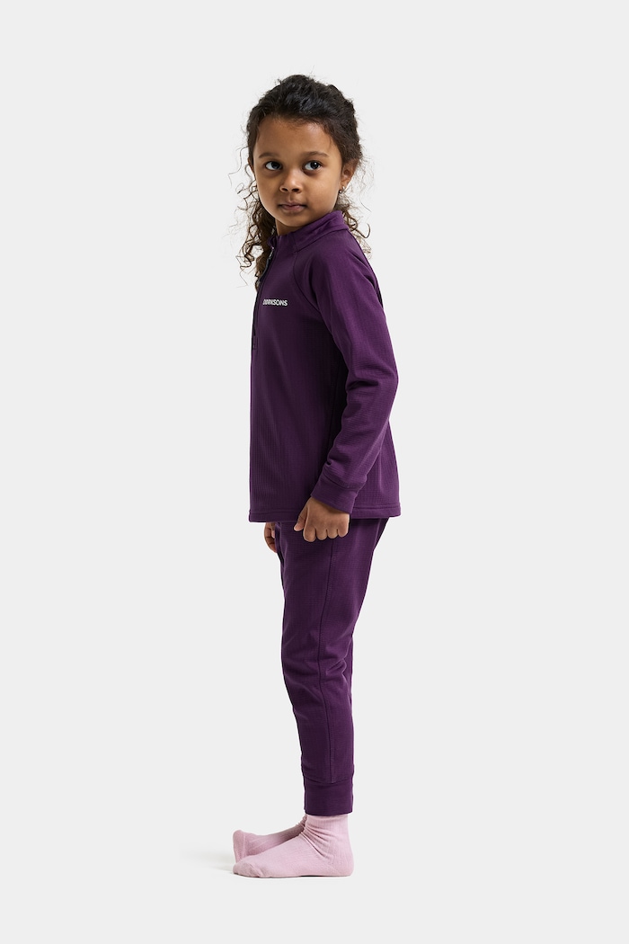 Komplet dresowy dziecięcy JADIS KIDS SET Didriksons fioletowy 505006