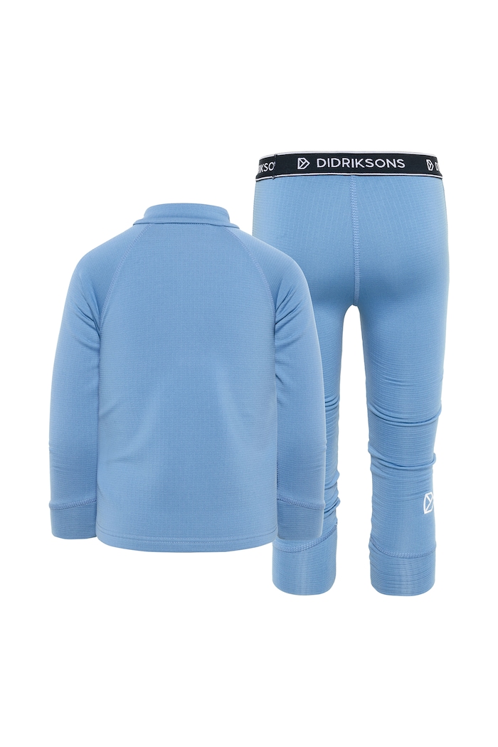 Chłopiec Didriksons Komplet dresowy dziecięcy JADIS KIDS SET 505006 niebieski