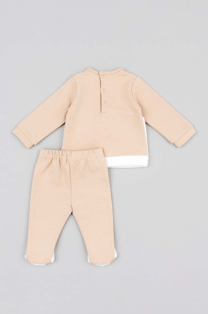 zippy komplet niemowlęcy 3105591901 beżowy AW23