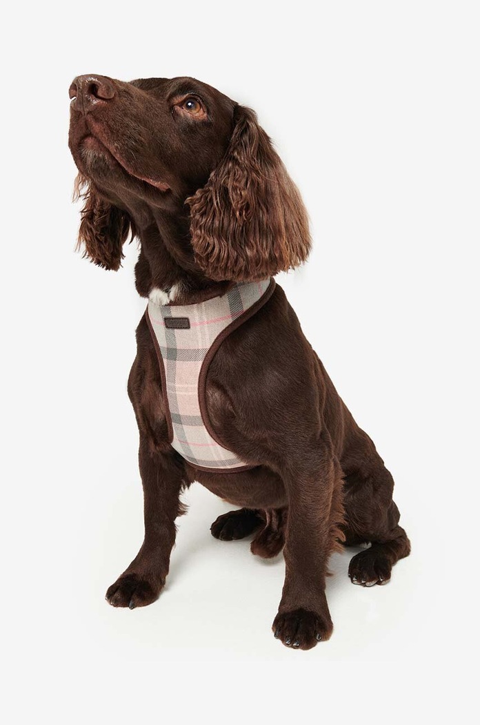 Barbour szelki dla psa różowy DAC0010