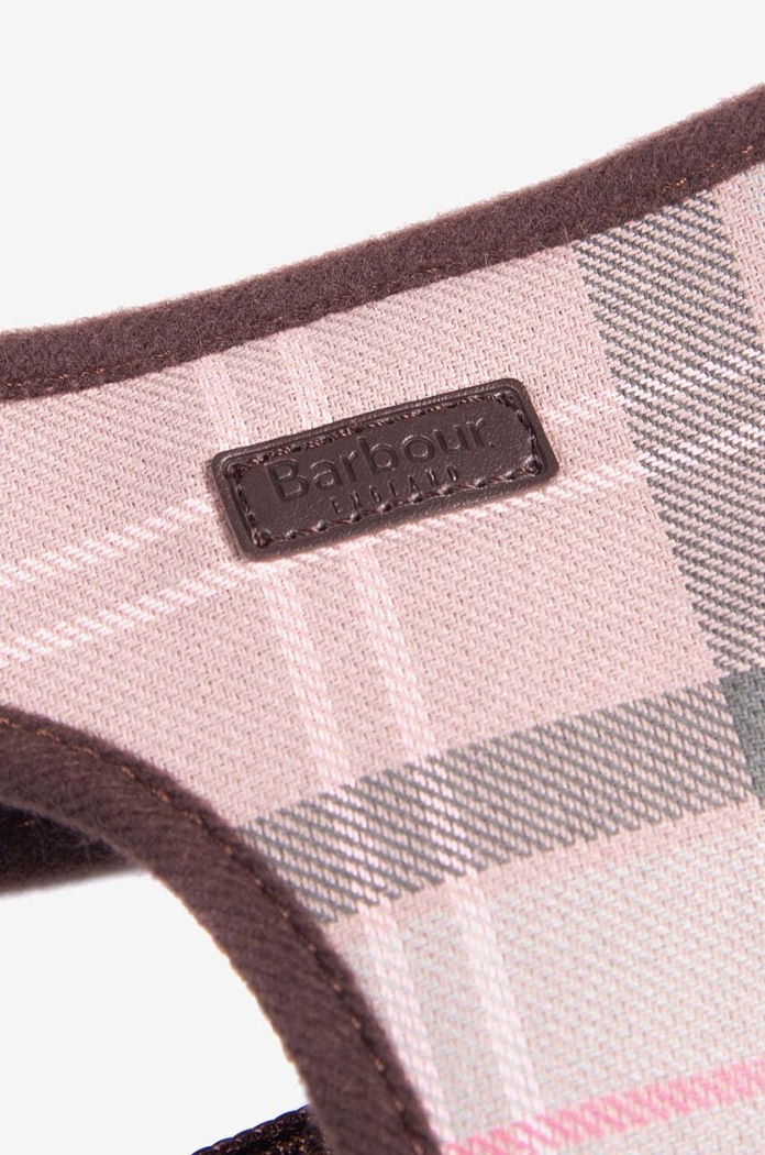 Barbour szelki dla psa różowy DAC0010