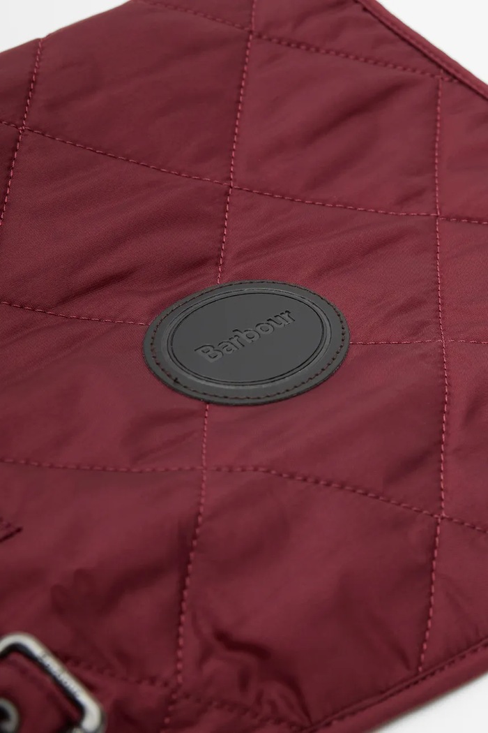 Płaszcz dla psa Barbour czerwony DCO0004