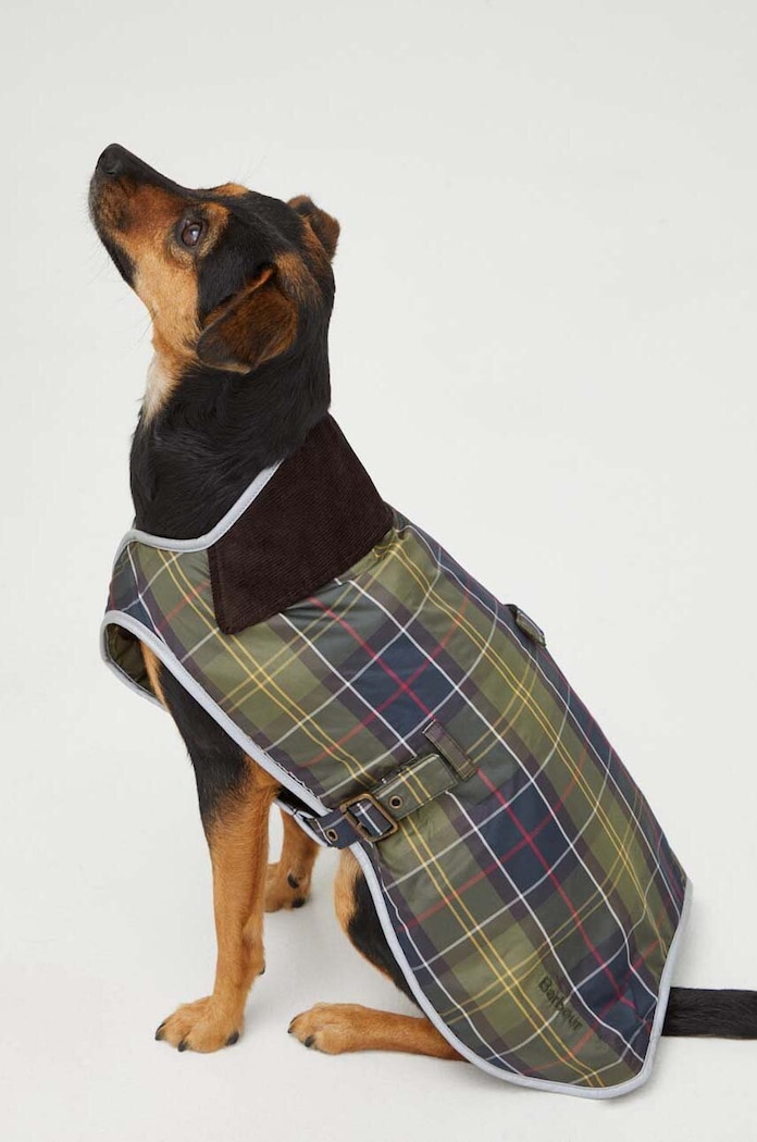 Bunda pre zvieratko Barbour zelená DCO0012