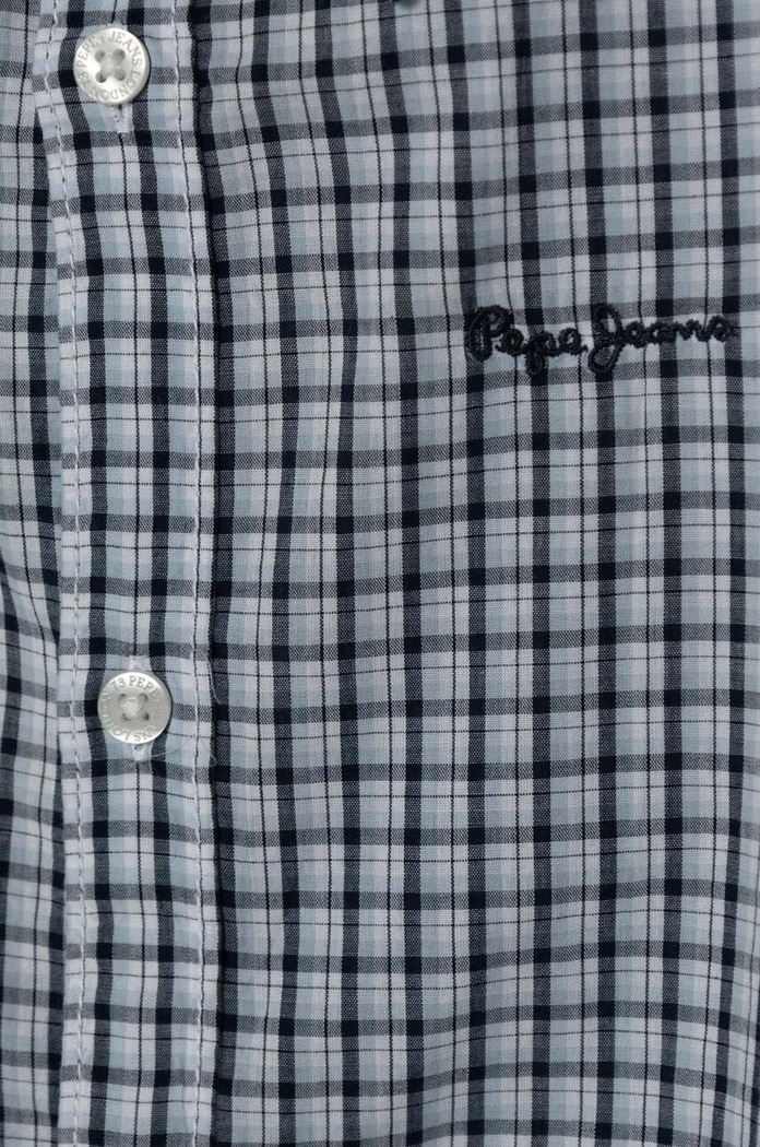 Chłopiec Pepe Jeans koszula bawełniana dziecięca PB302475 niebieski