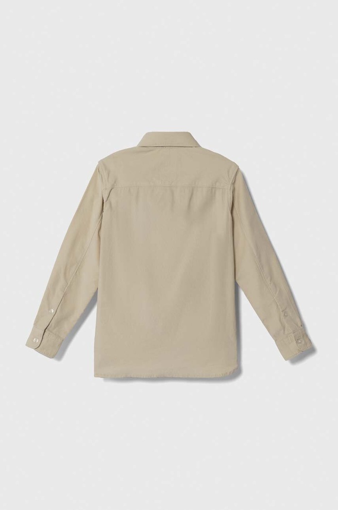 Pepe Jeans koszula sztruksowa PB302476 beżowy AW23