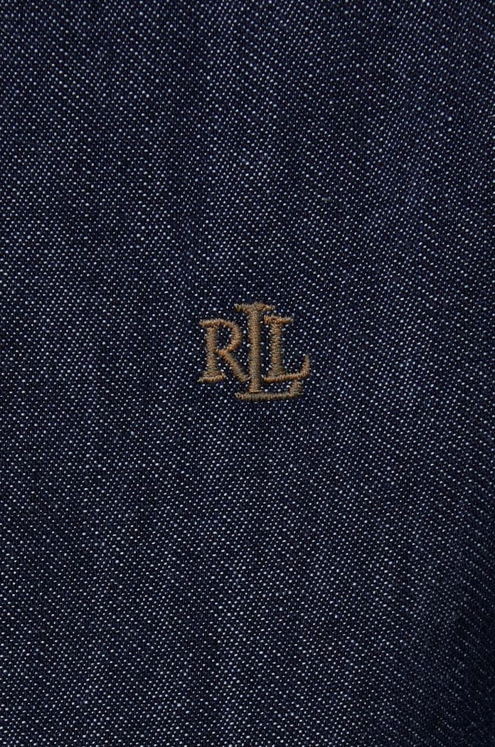 Τζιν πουκάμισο Lauren Ralph Lauren 200910353 σκούρο μπλε