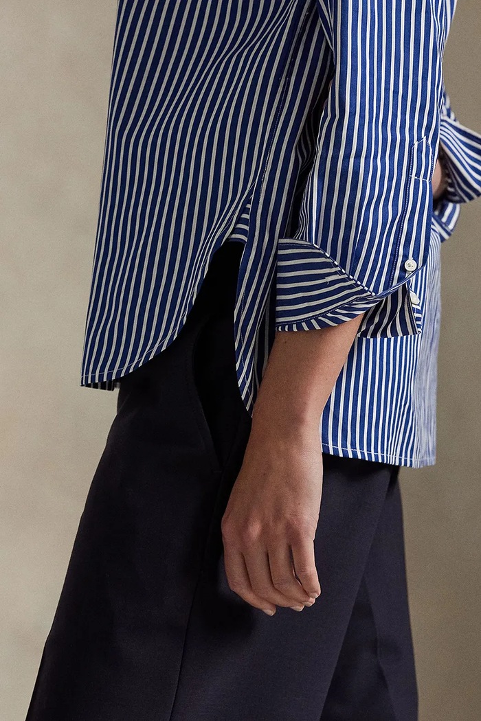 Polo Ralph Lauren košile dámská bavlněná námořnická modř 211910743
