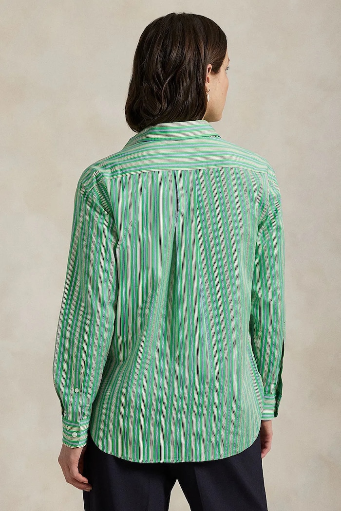 Polo Ralph Lauren košile dámská bavlněná 211910743 zelená SS26