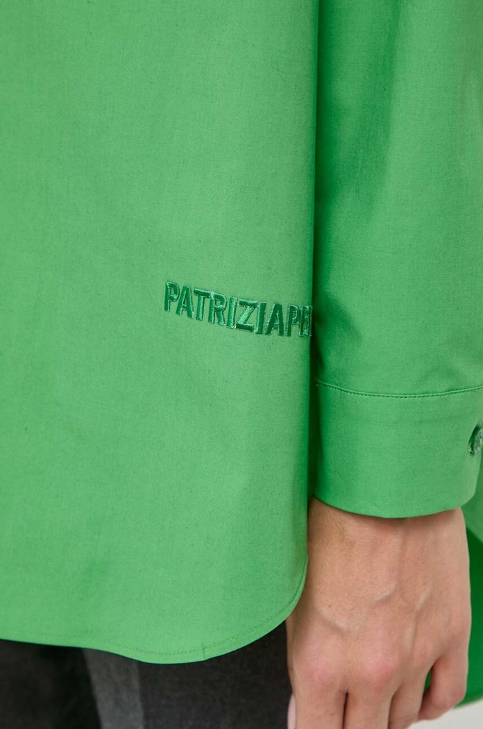Patrizia Pepe koszula 2C1498.A1VX zielony