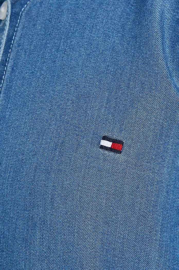 Dječja košulja Tommy Hilfiger plava KG0KG07484.74.122.9BYX