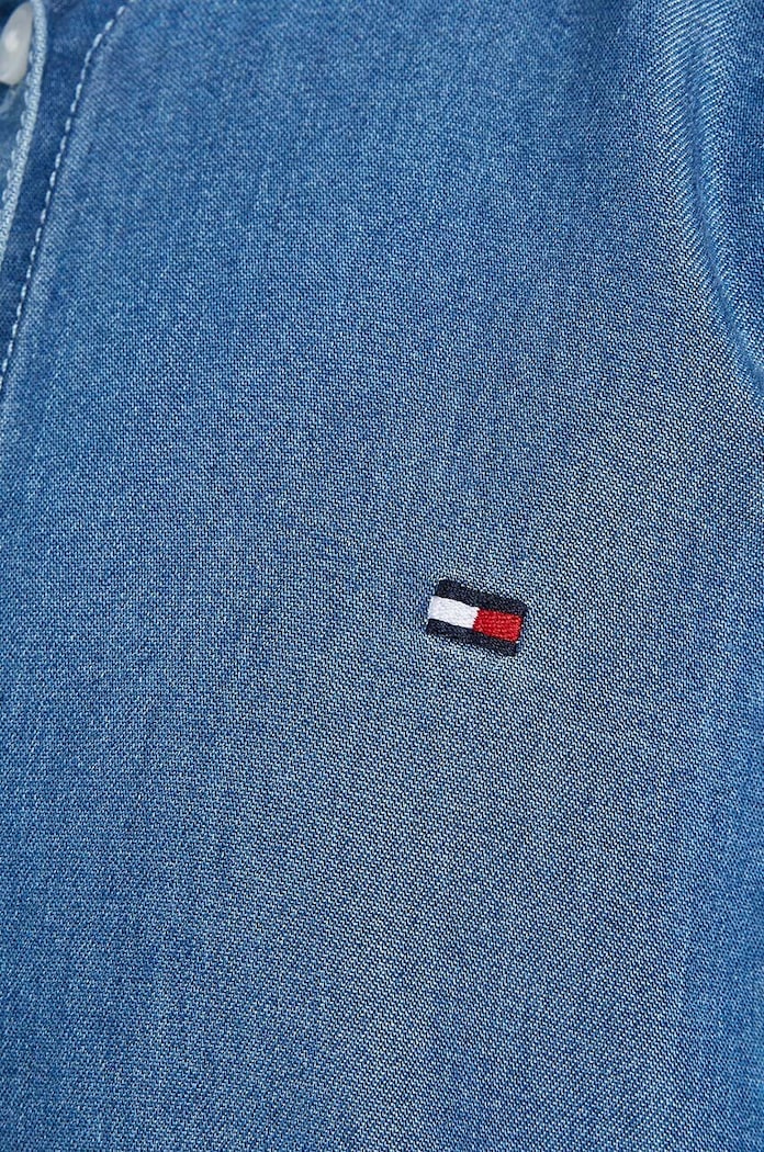 Dječja košulja Tommy Hilfiger plava KG0KG07484.74.122.9BYX