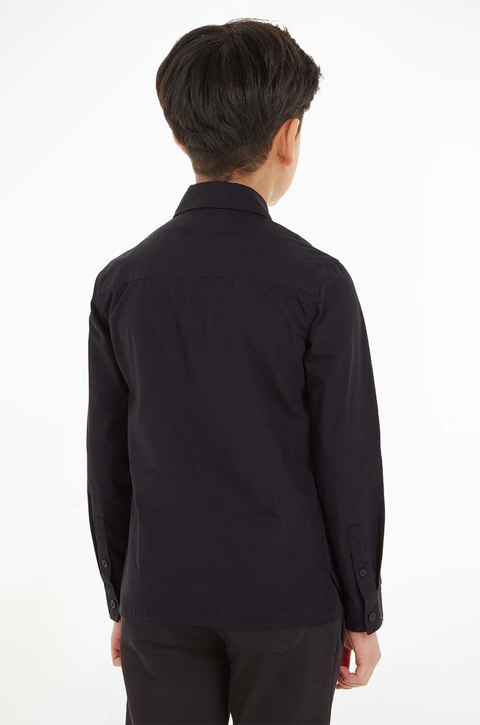 Detská bavlnená košeľa Calvin Klein Jeans IB0IB01826.9BYX