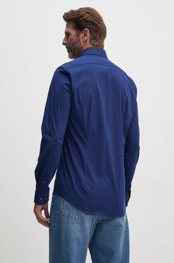 Koszula Calvin Klein K10K108229 granatowy