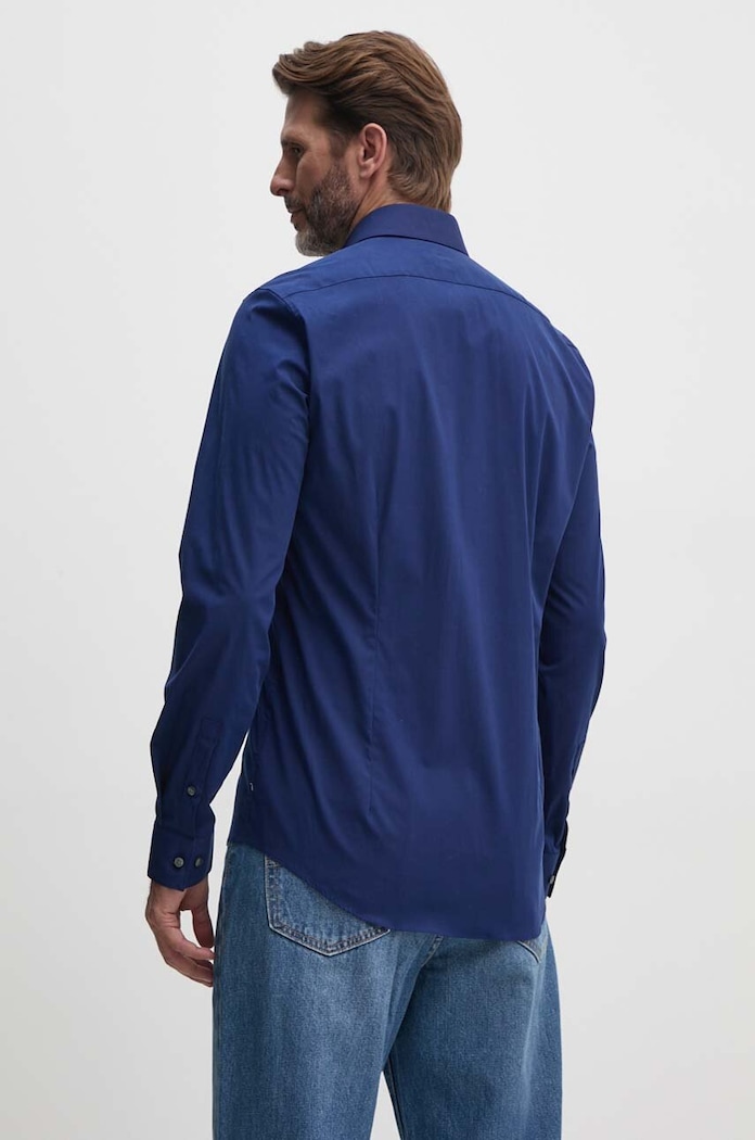 Koszula Calvin Klein K10K108229 granatowy