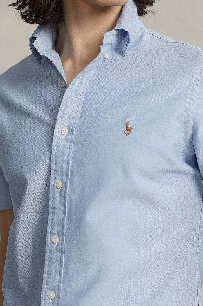 Polo Ralph Lauren pamut ing kék 710850782