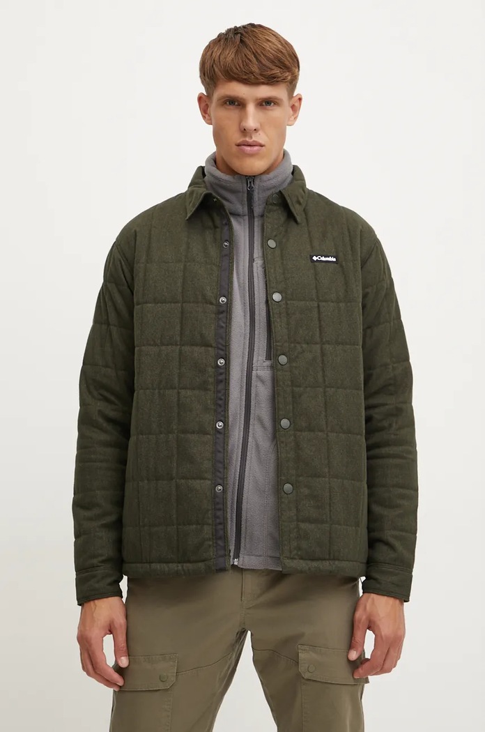 Bunda Columbia Landroamer Quilted zelená 2054721