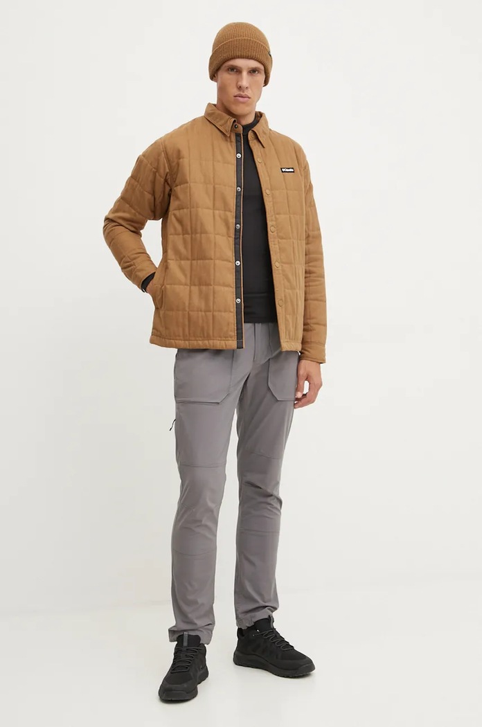Bunda Columbia Landroamer Quilted 2054721 hnedá AW24
