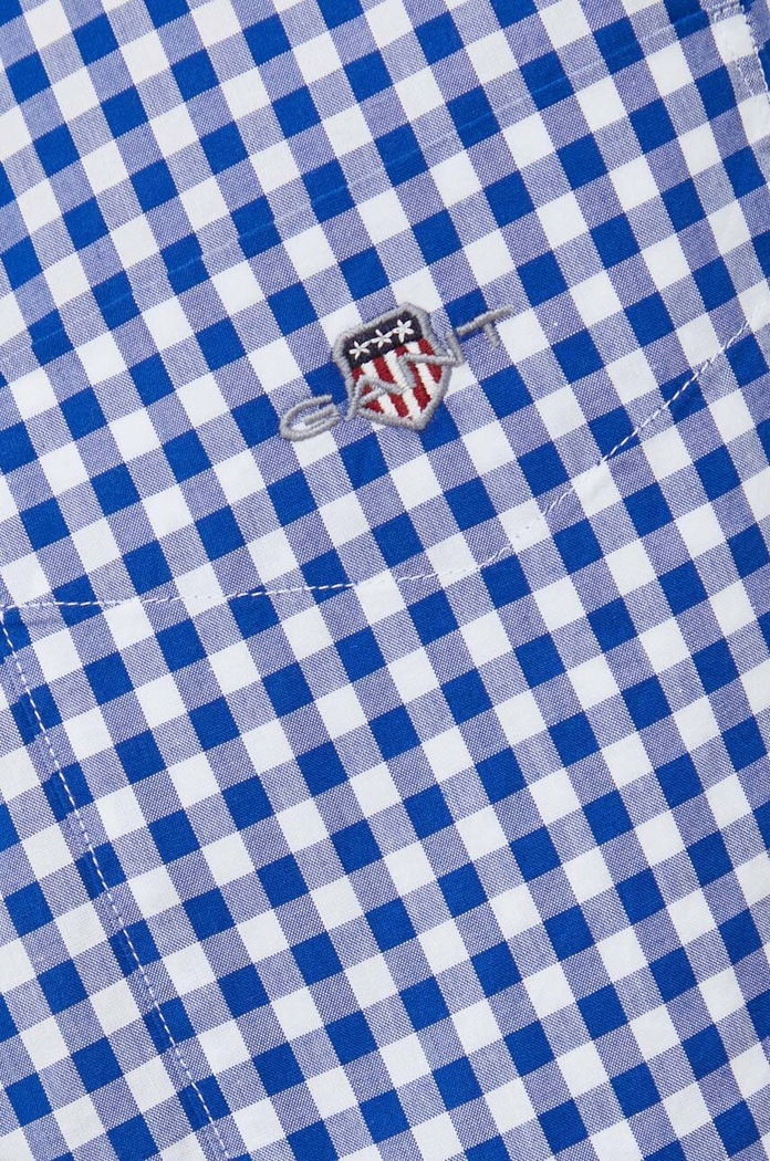 Gant camasa din bumbac 3000120 albastru SS25