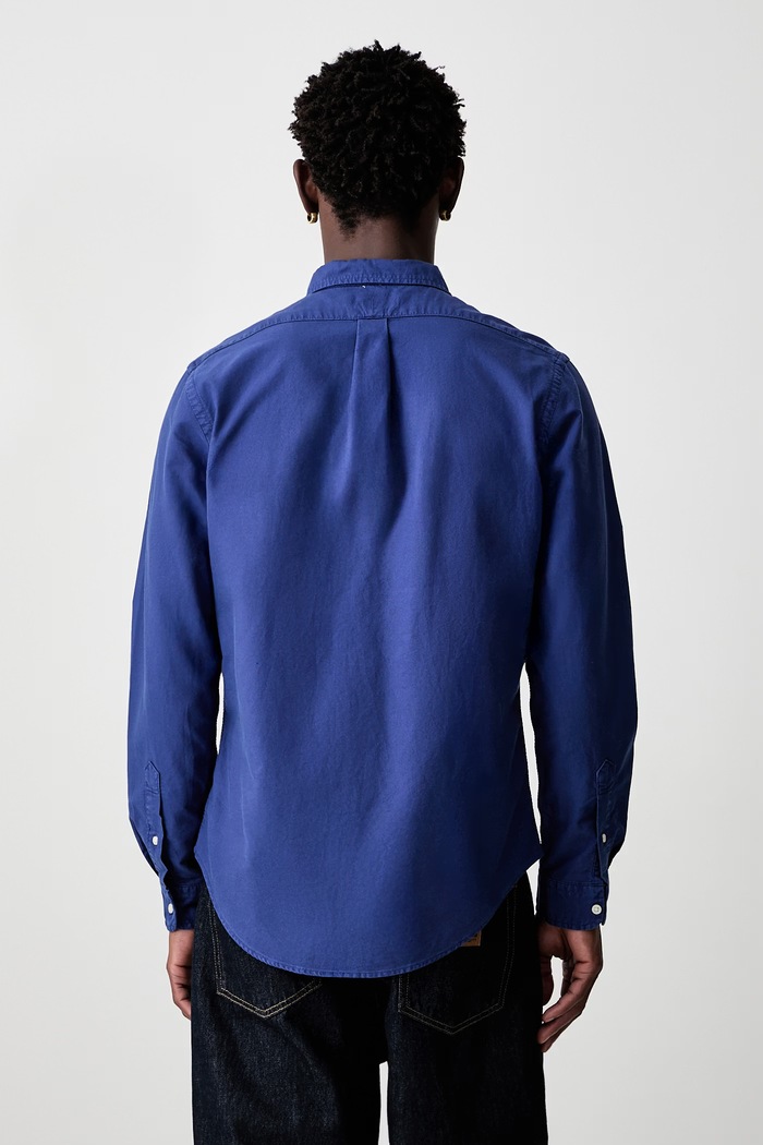 Одяг Polo Ralph Lauren сорочка чоловіча бавовняна 710804257 блакитний