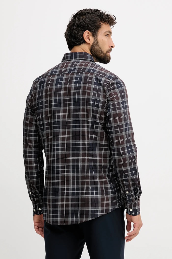 Odzież Barbour koszula bawełniana MSH4982 brązowy
