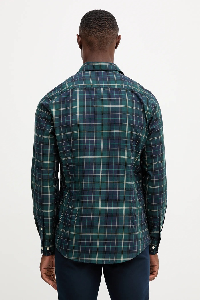 Odzież Barbour koszula bawełniana MSH4982 zielony