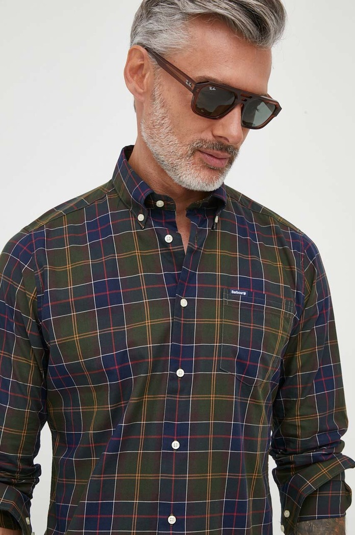 Barbour koszula bawełniana MSH4982 multicolor