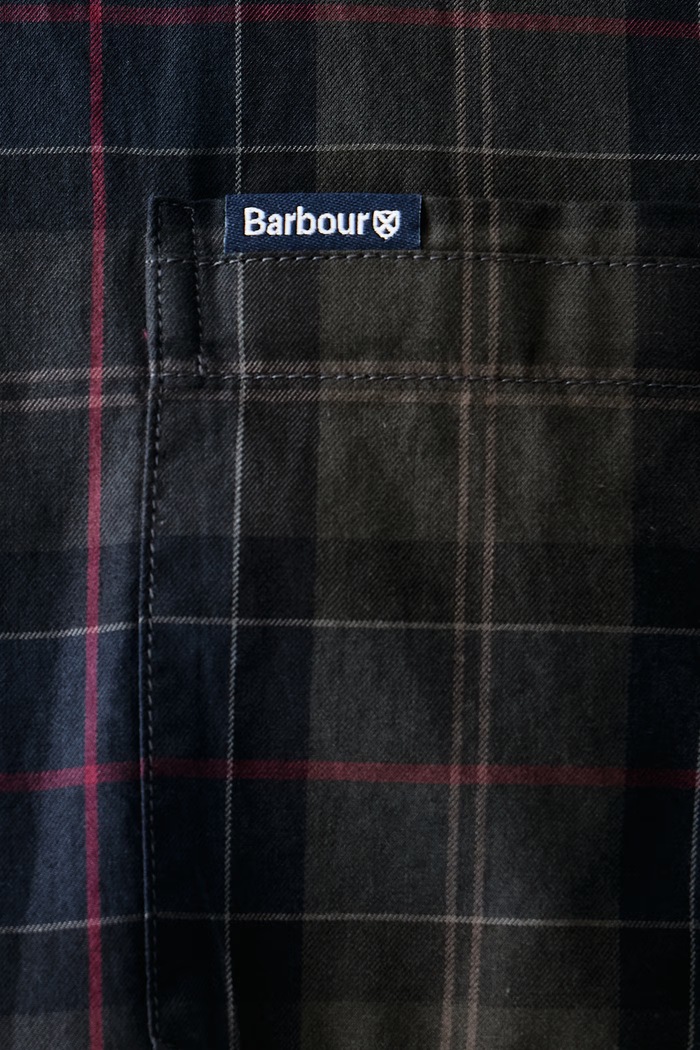 Barbour Koszula męska bawełniana WETHERAM MSH4982