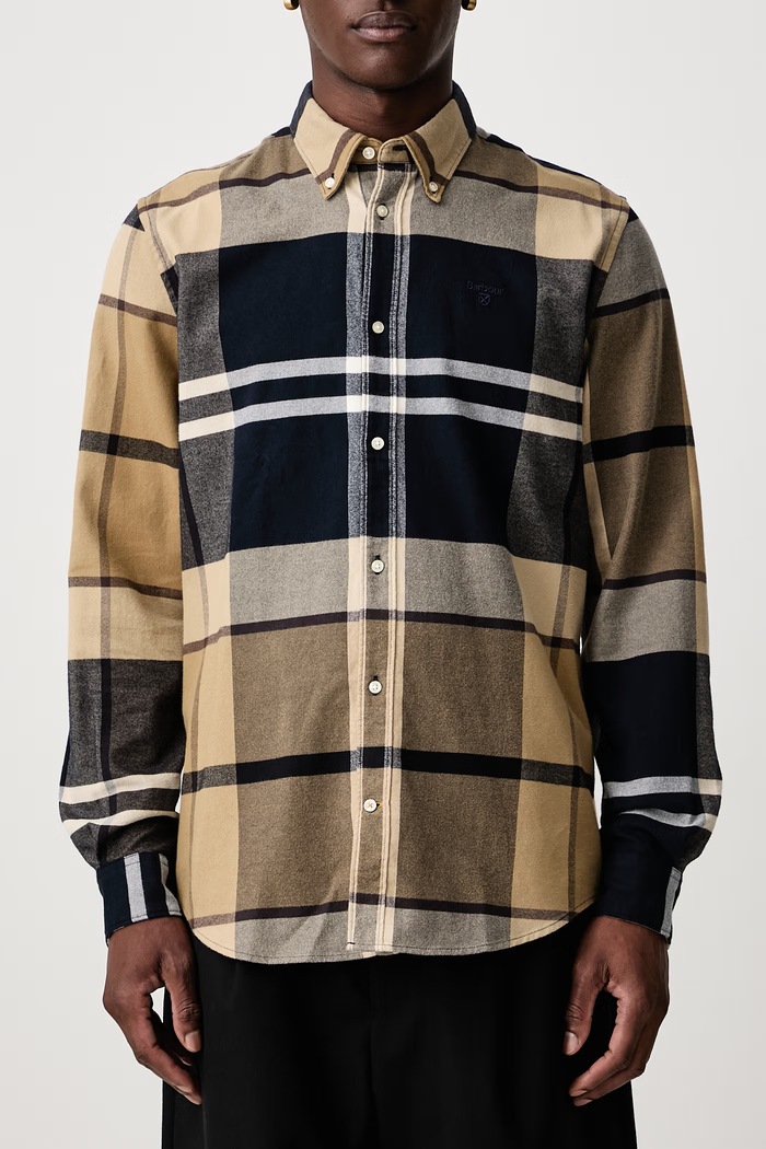 Πουκάμισο ανδρικό ICELOCH Barbour πολύχρωμο MSH4994