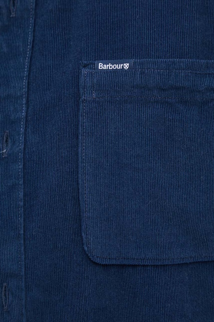 Barbour koszula bawełniana MSH5001 granatowy AA00