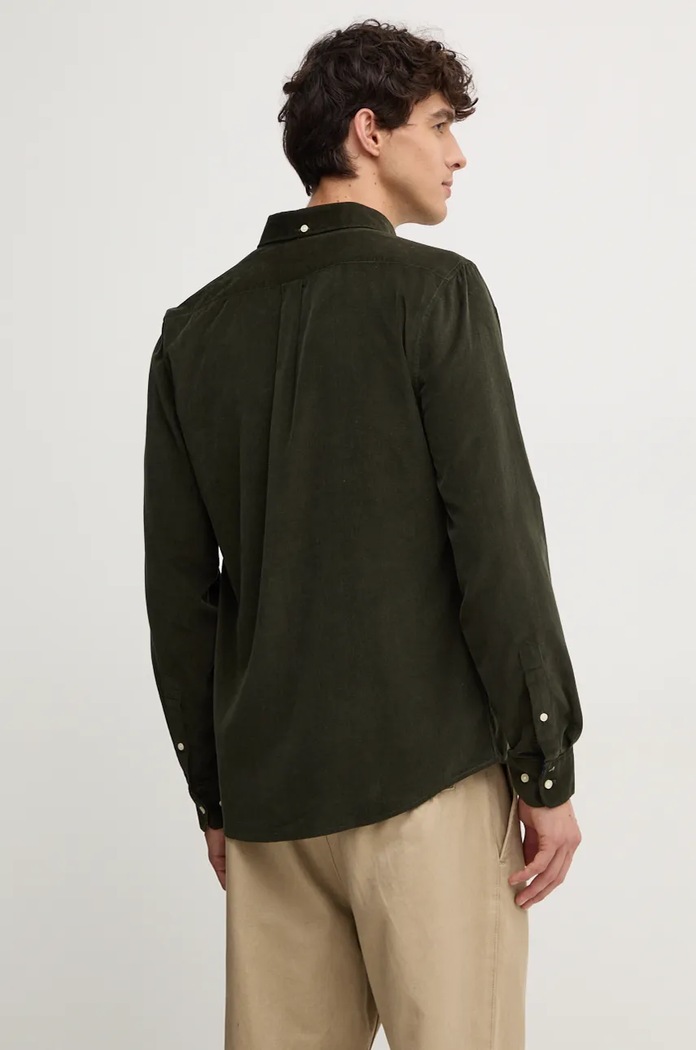 Oblečenie Bavlnená košeľa Barbour MSH5001 zelená